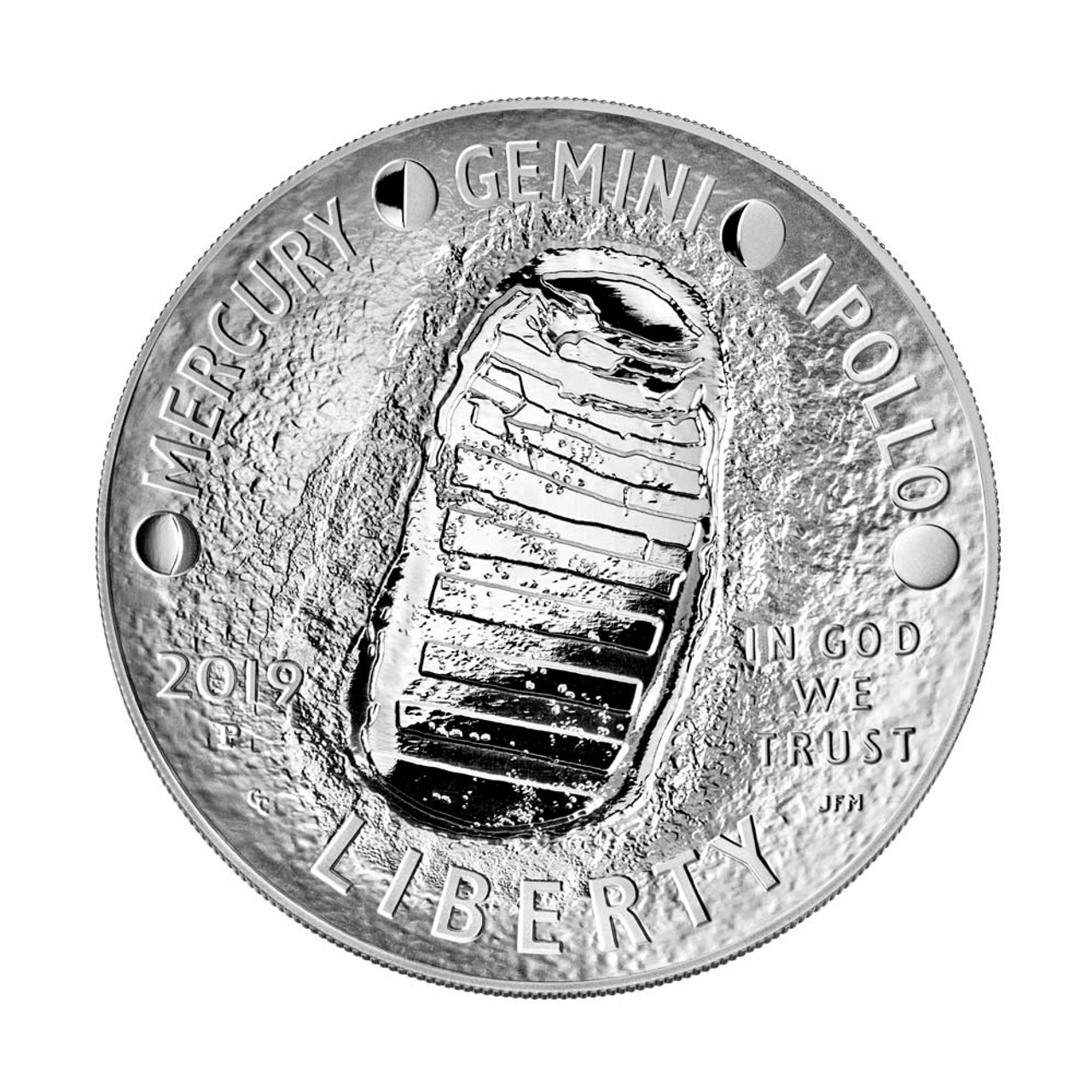 2019 P Apollo 11 Commemorative 5 oz Proof Silver $1 PCGS
