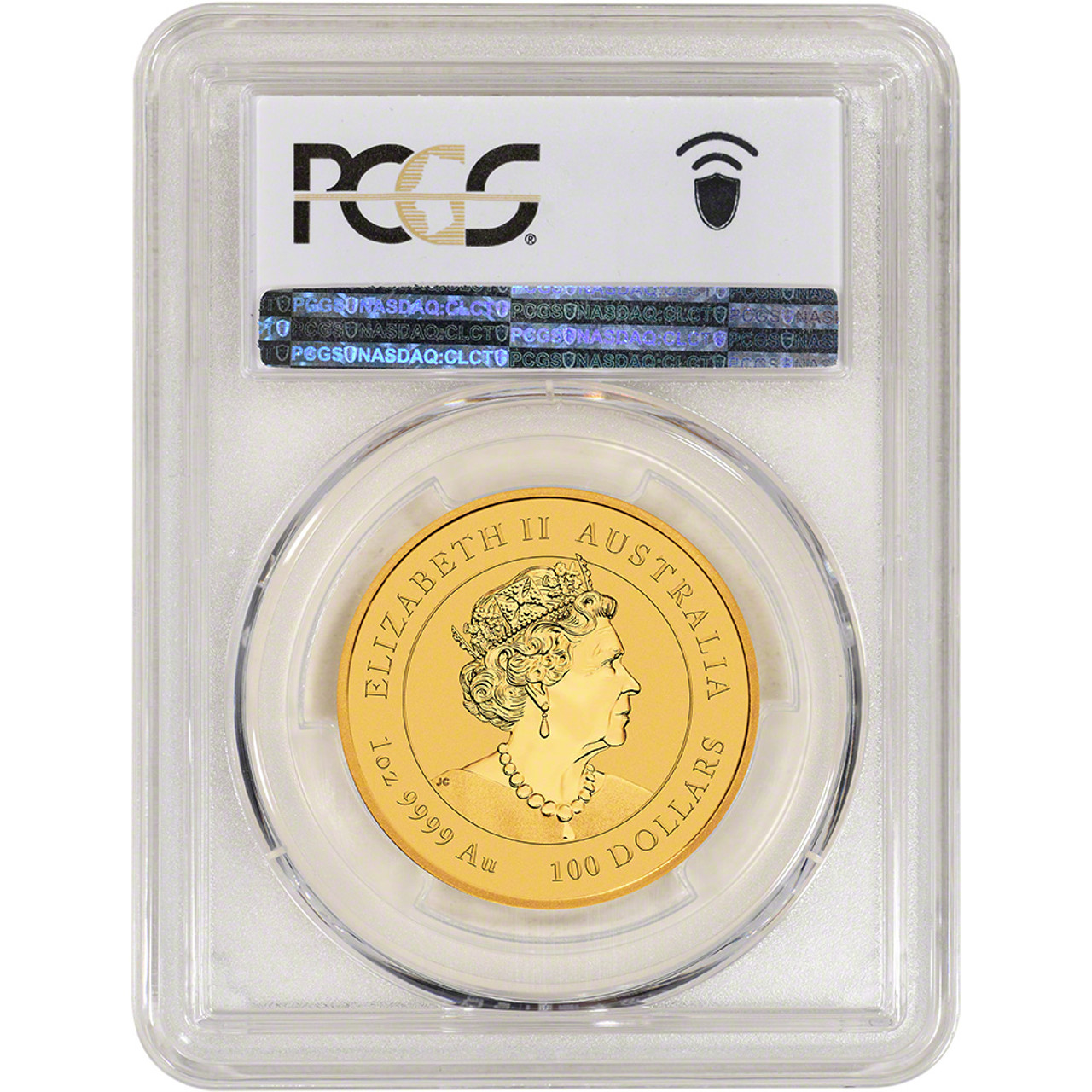 2022 P Australia Gold Lunar Series Year of Tiger 1 oz $100