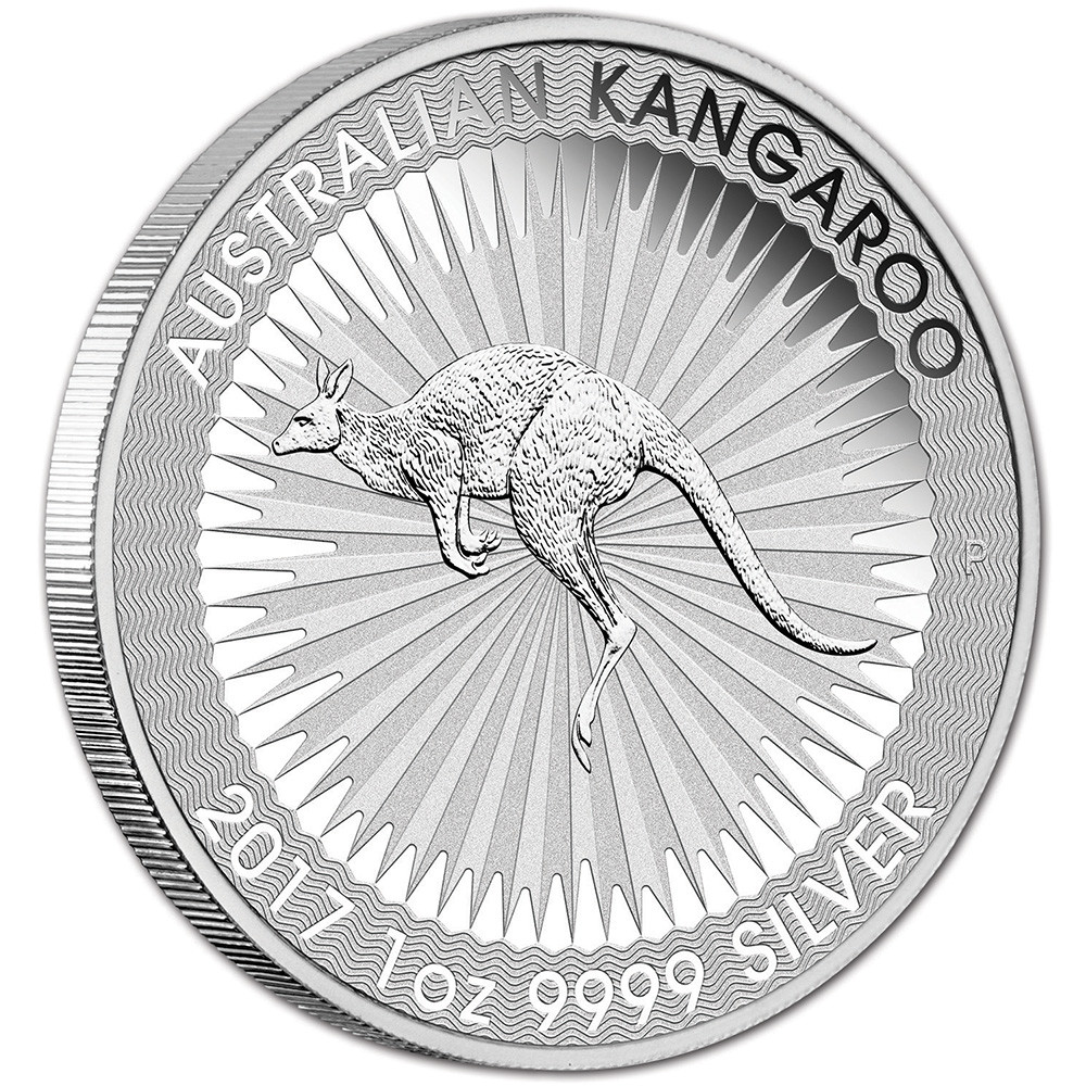 2017 Australia Silver Kangaroo (1 oz) $1 - NGC MS70 - Kangaroo