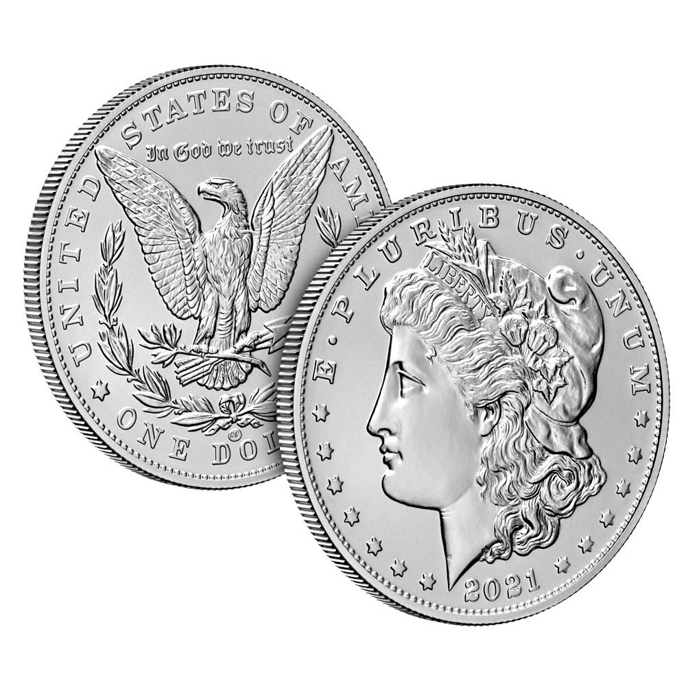 2021 (CC) US Morgan Silver Dollar $1 Carson City Privy NGC MS70