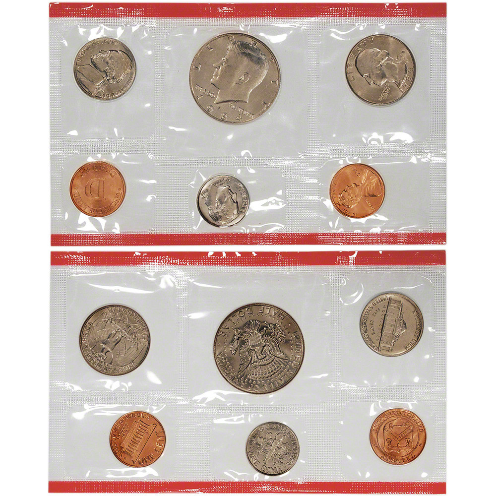1984 United States Mint Uncirculated Coin Set [US-UC-1984