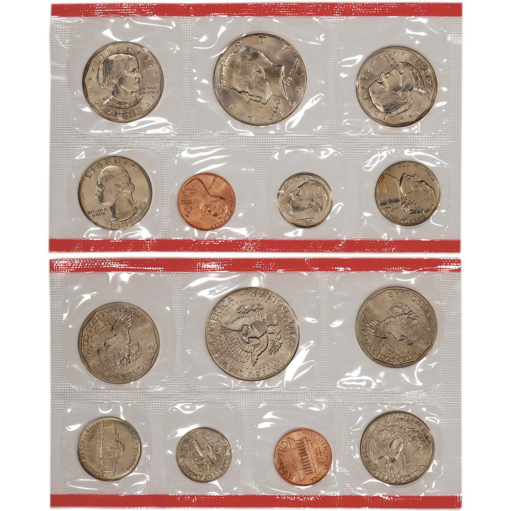 1981 United States Mint Uncirculated Coin Set [US-UC-1981] - Liberty Coin