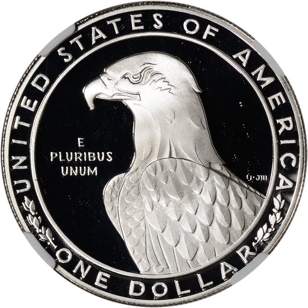 1983-S US Olympic Commemorative Proof Silver Dollar - NGC PF70