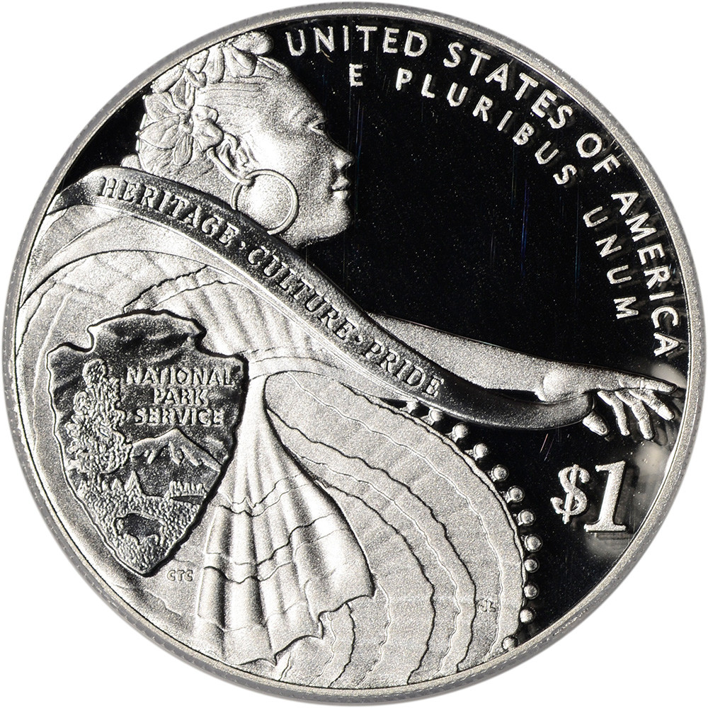 2016-P US National Park Service Commem Proof Silver $1 - PCGS PR70 
