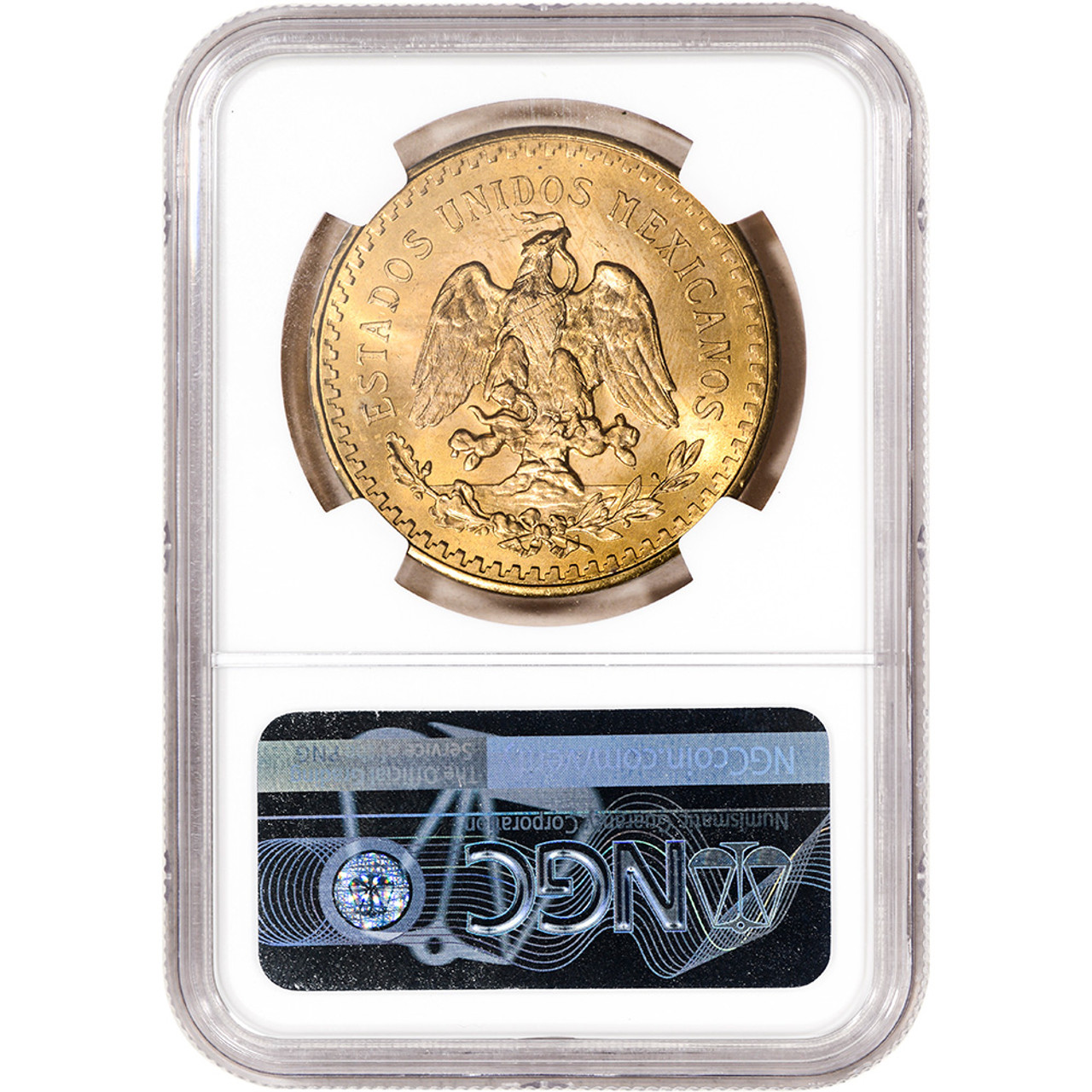 1943 Mexico Gold 50 Pesos - NGC MS66 KM-482 [WG-02596] - Liberty Coin