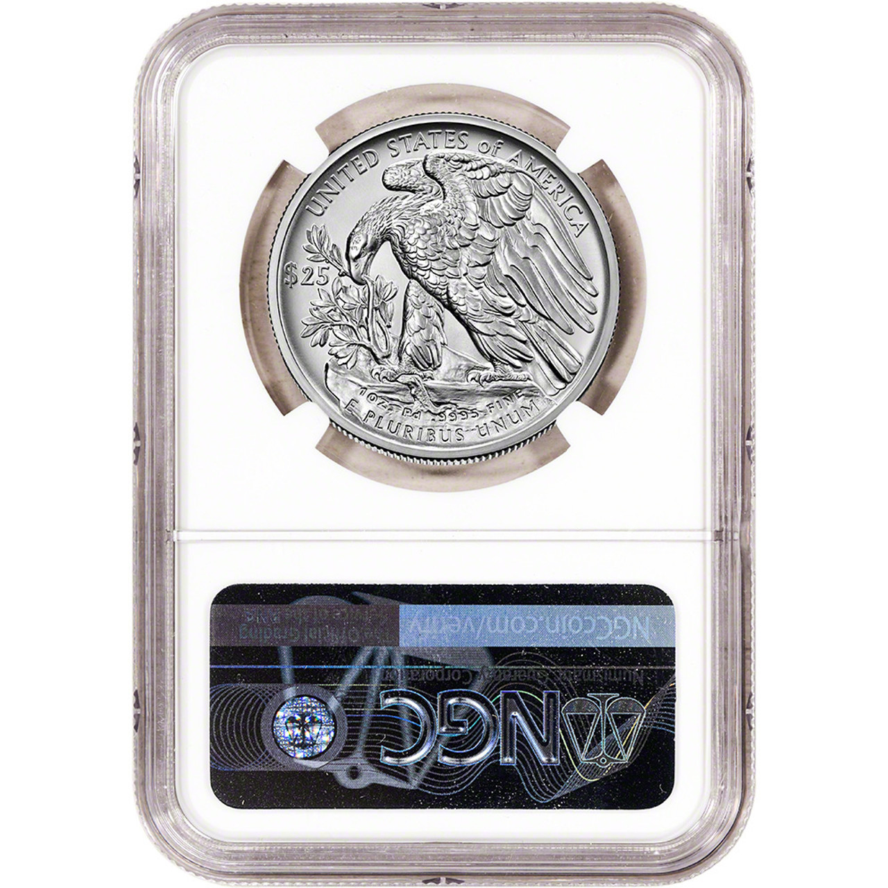 2021 American Palladium Eagle 1 oz $25 - NGC MS70 Early Releases