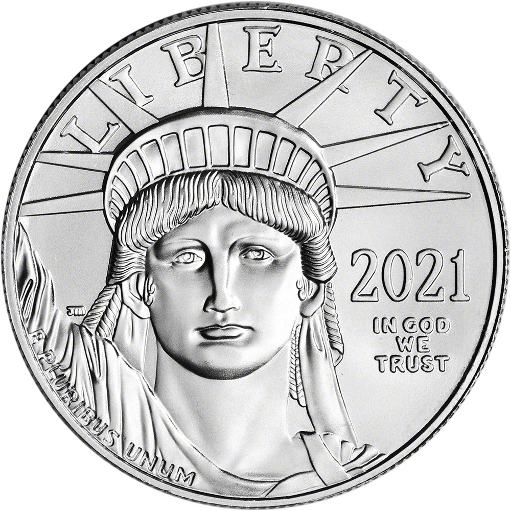 2021 American Platinum Eagle 1 oz $100 - PCGS MS69 First Strike