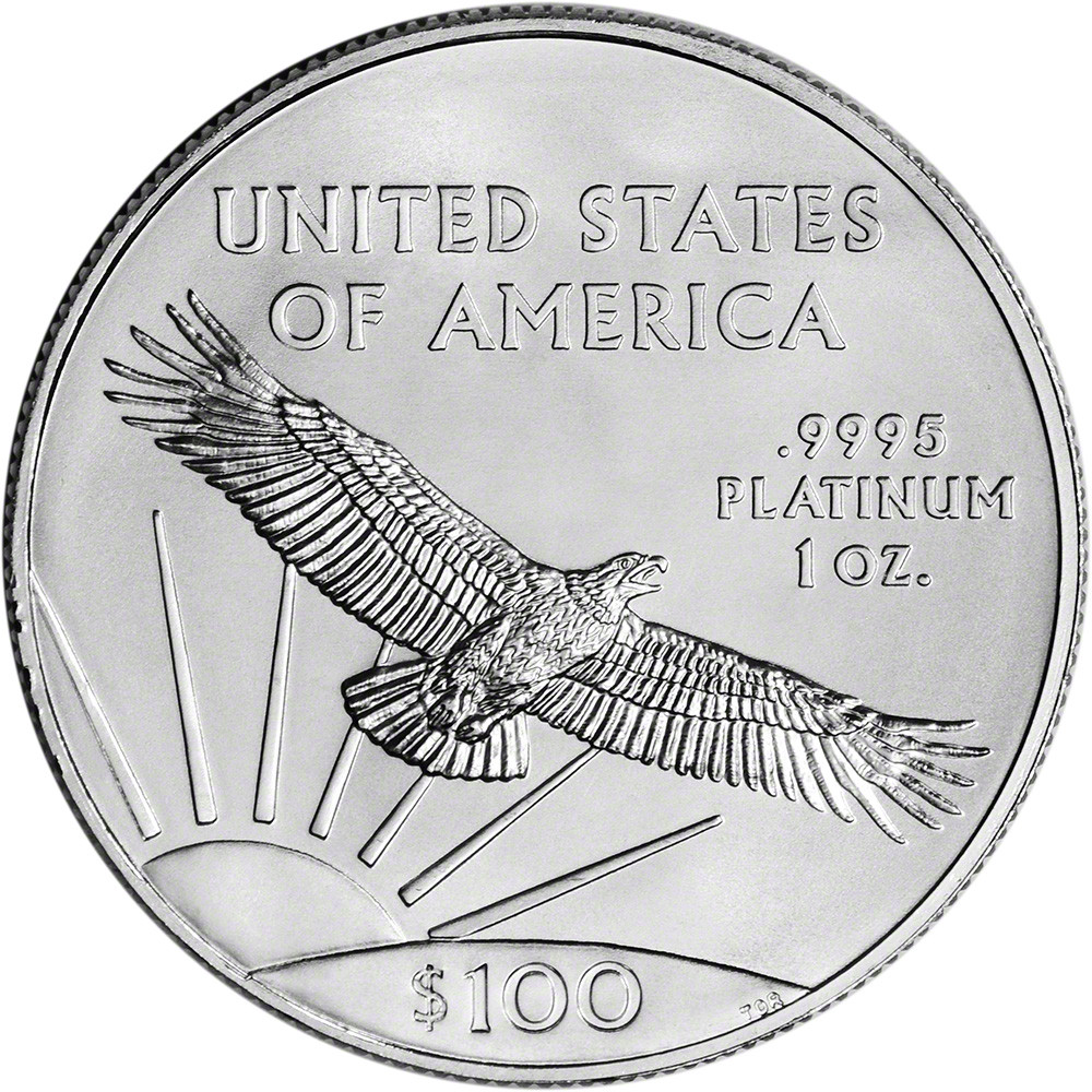 2021 American Platinum Eagle 1 oz $100 - PCGS MS69 First Strike