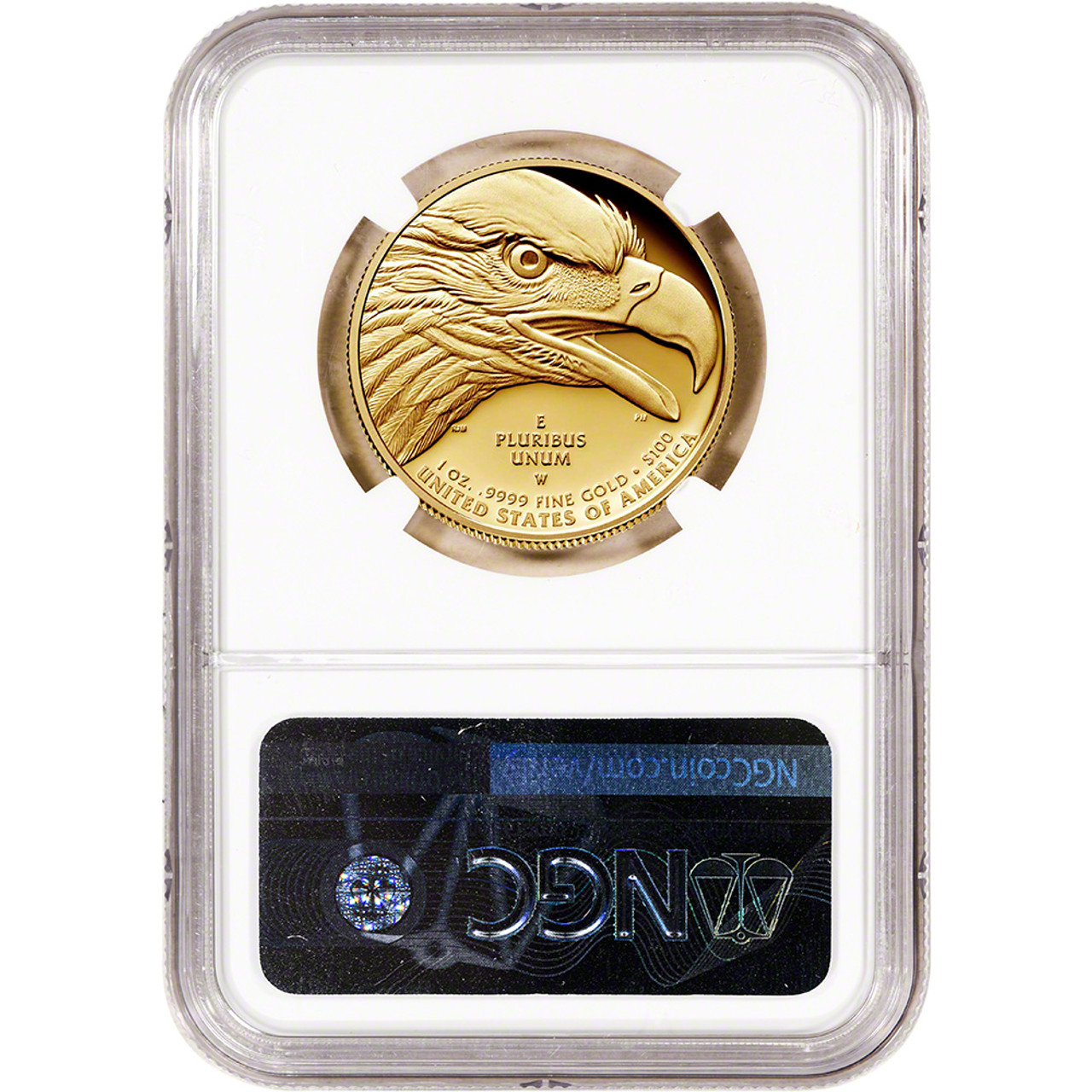 2021 W American Liberty Gold High Relief Proof 1 oz $100 NGC PF70