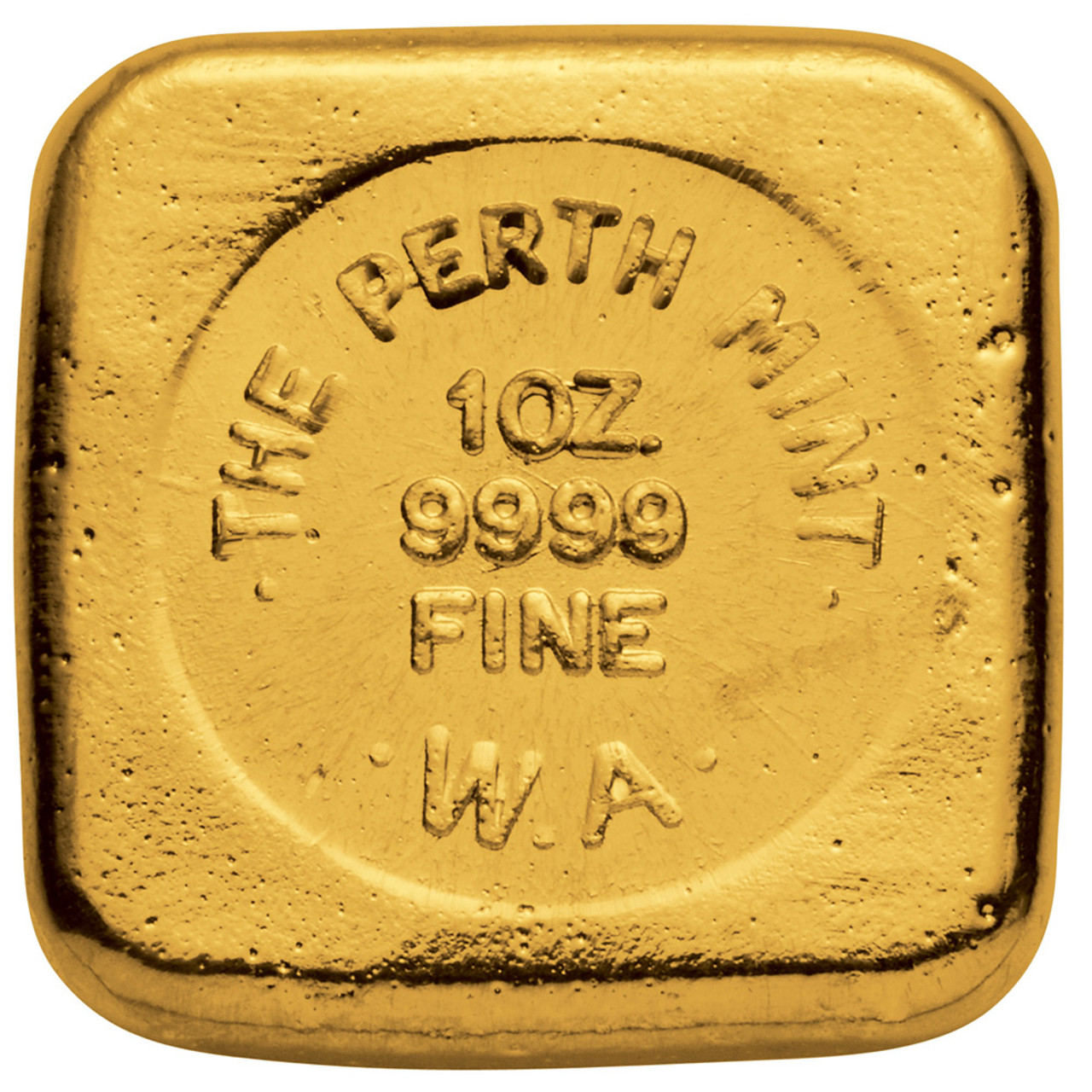 1 oz Gold Bar - Perth Mint - Cast 999.9 Fine [GOLD-Bar-1oz-PERTH