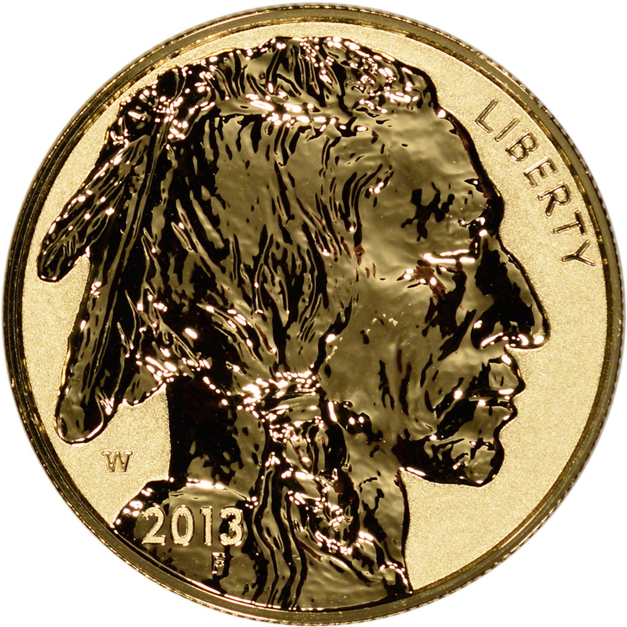 2013-W American Gold Buffalo Reverse Proof (1 oz) $50 [US-13-W