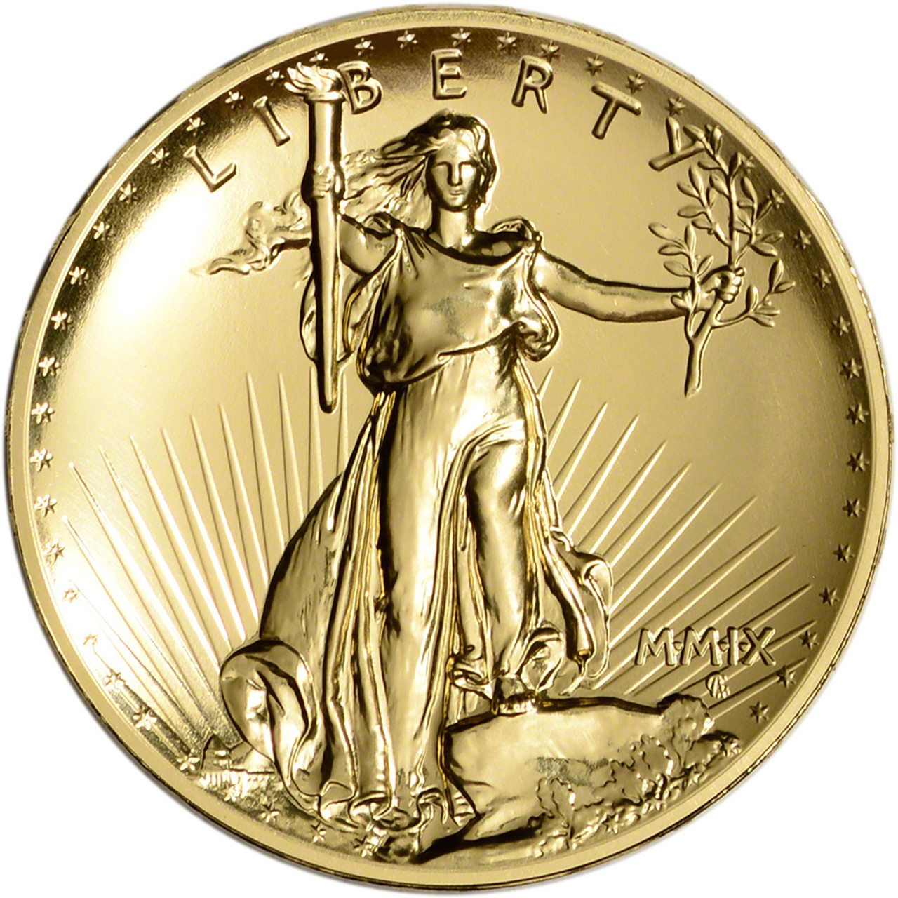 2009 US Gold $20 Ultra High Relief Double Eagle [US-2009-UHR