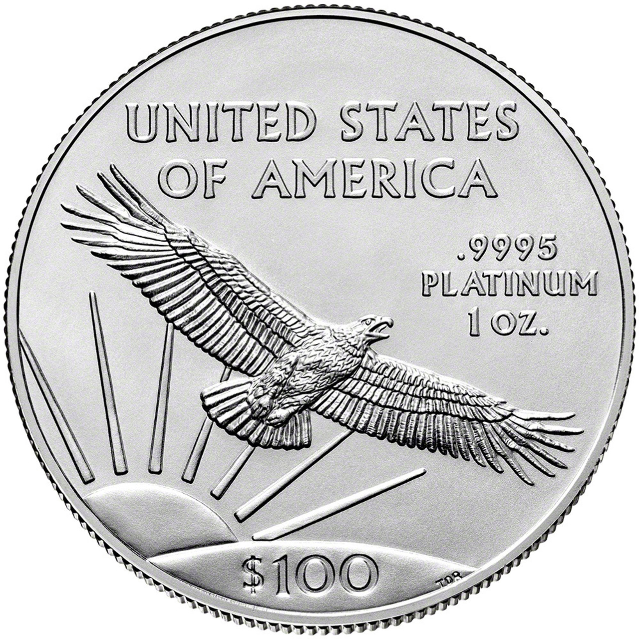 2022 American Platinum Eagle 1 oz $100 - PCGS MS70 First Day of