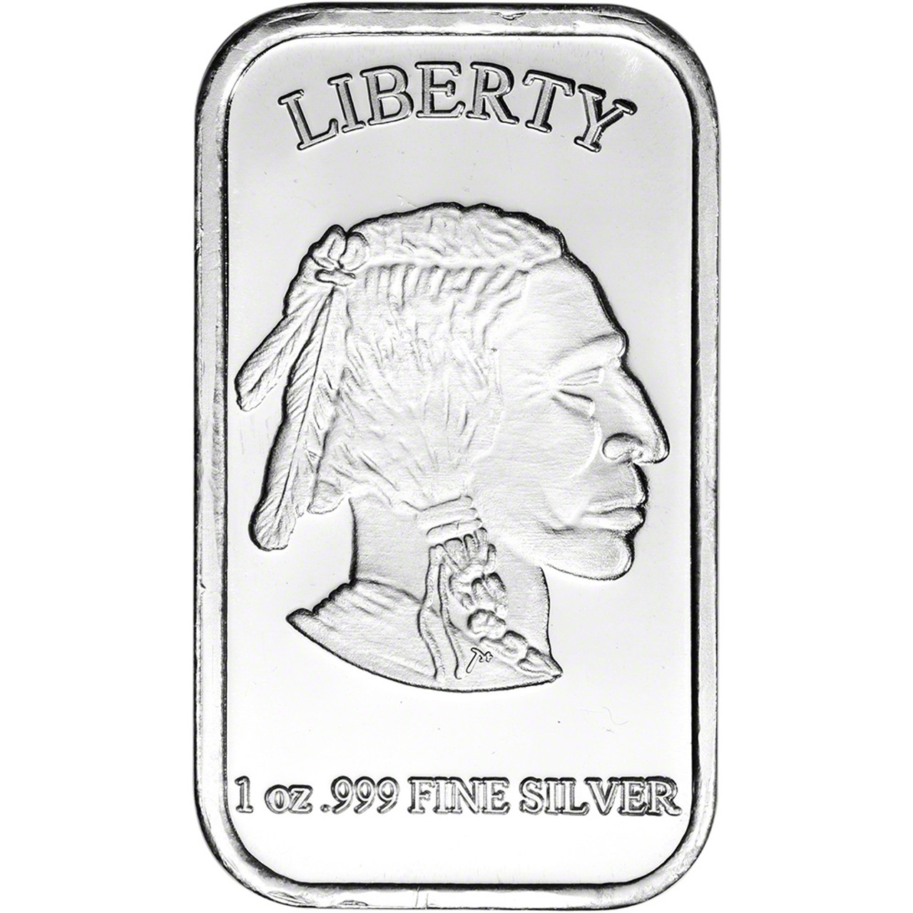 Buy 1 oz SilverTowne Indian Head Silver Rounds (.999) 