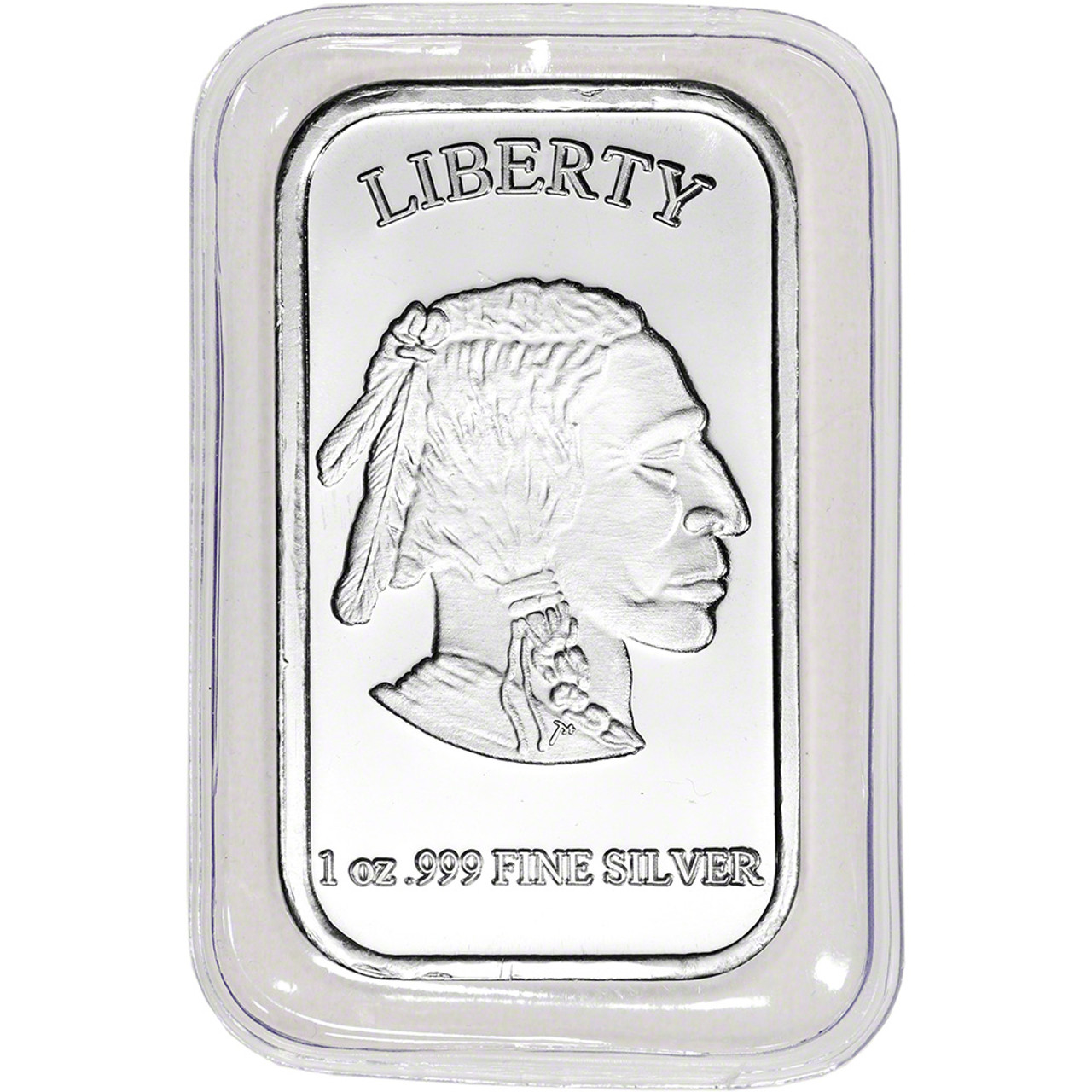 1 oz. SilverTowne Silver Bar - Buffalo Design - 999 Fine [SILVER