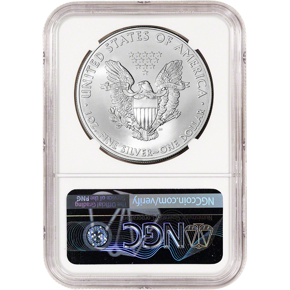 2009 American Silver Eagle - NGC MS69 [09-ASE-N-MS69-NSL