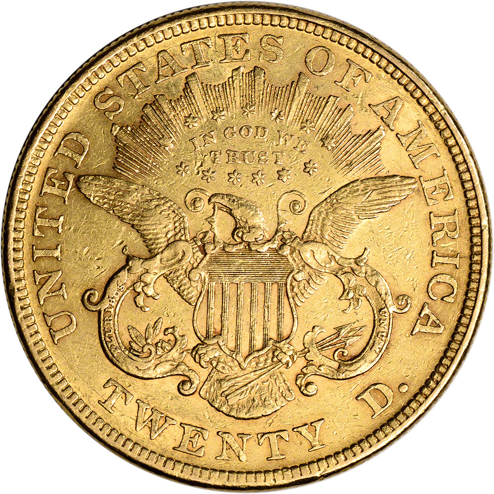 US Gold $20 Liberty Head Double Eagle - Type 2 - XF - Random Date  [X-USG-LIB-20-TYP2-XF] - Liberty Coin