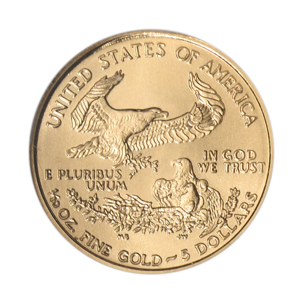 2001 American Gold Eagle (1/10 oz) $5 - NGC MS69 [01-AGE-5-N-MS69