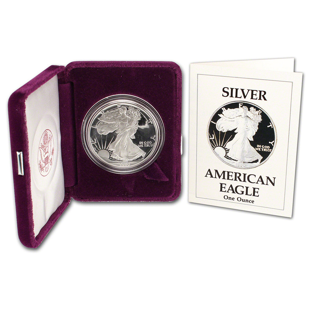 1990-S American Silver Eagle Proof [US-ASE-PR-1990] - Liberty Coin