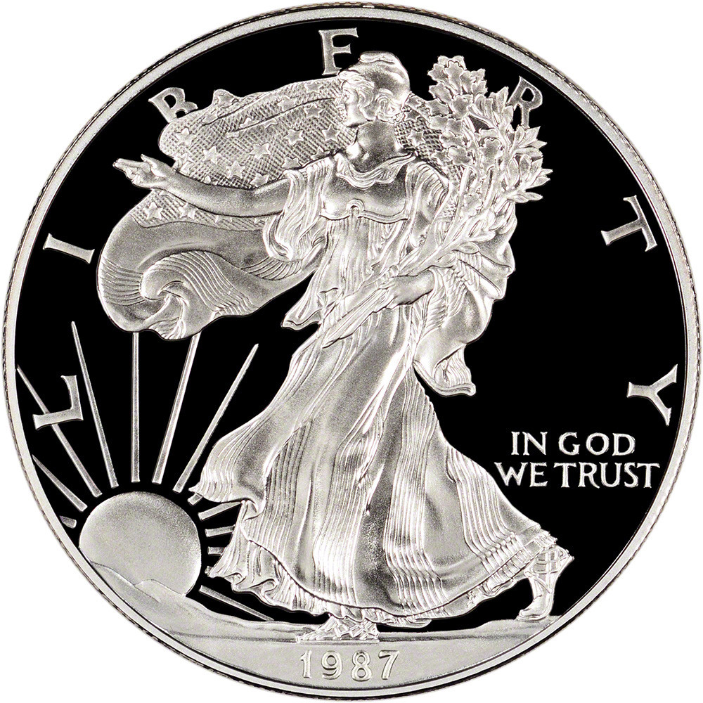 1987-S American Silver Eagle Proof [US-ASE-PR-1987] - Liberty Coin