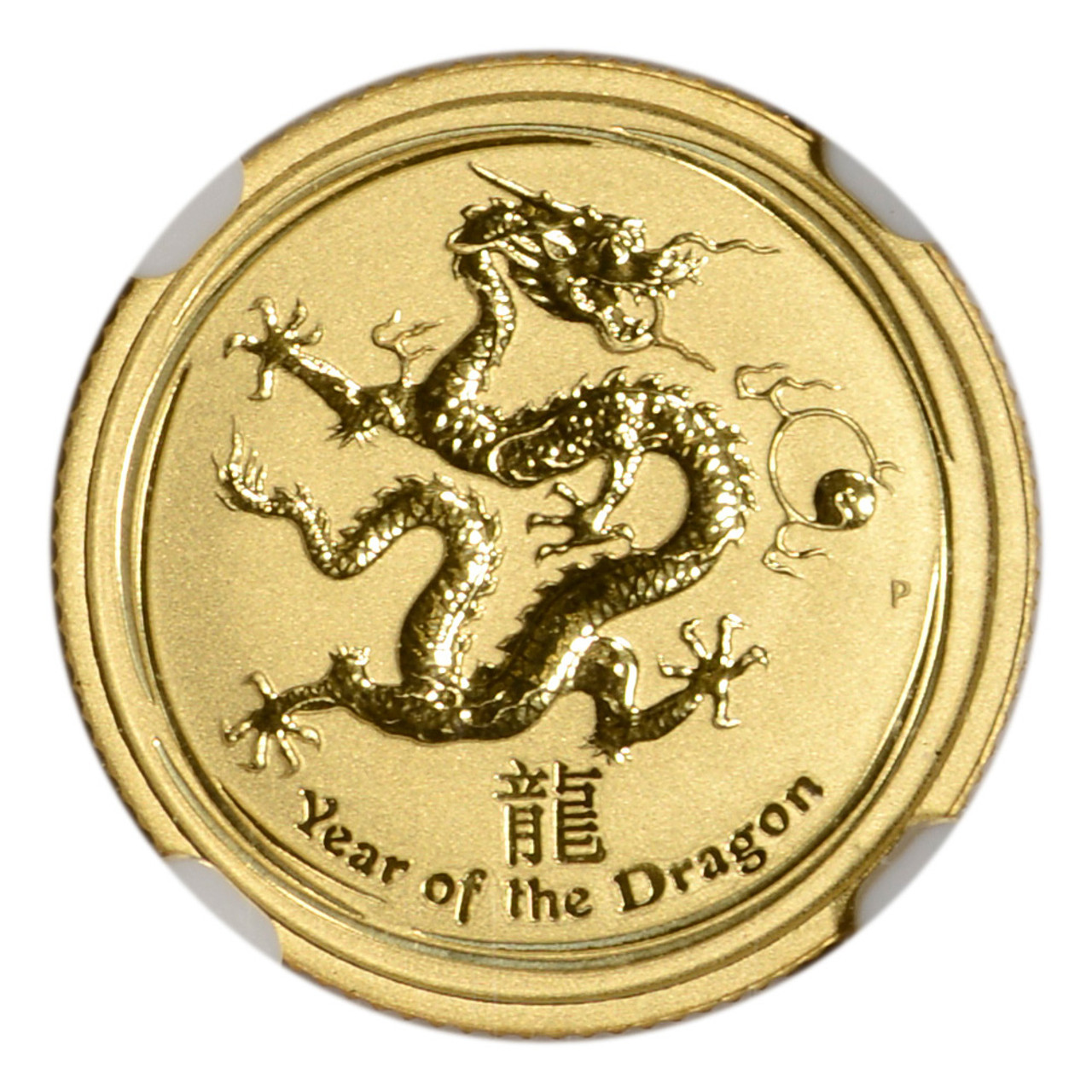 2012 P Australia Gold Lunar Series II Year of the Dragon 1
