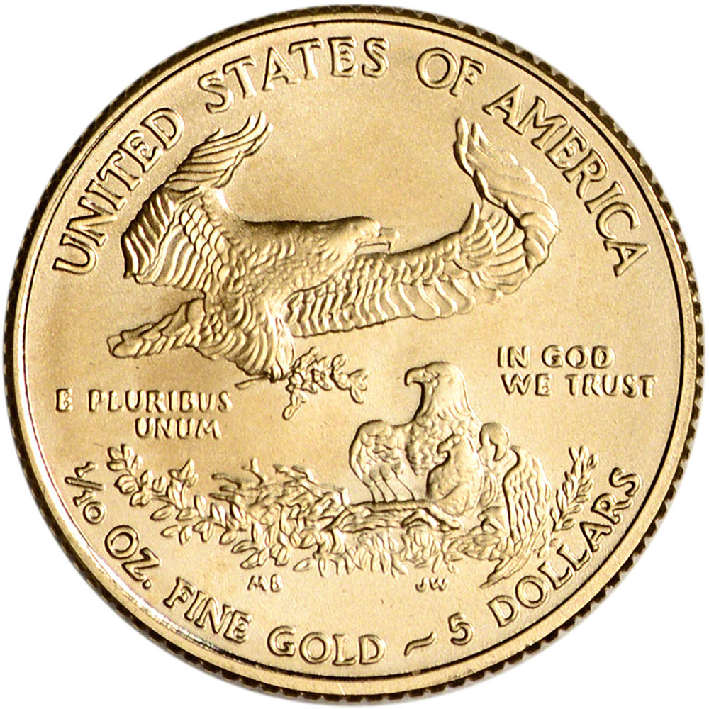 2021 American Gold Eagle 1/10 oz $5 - NGC MS70 First Day of Issue