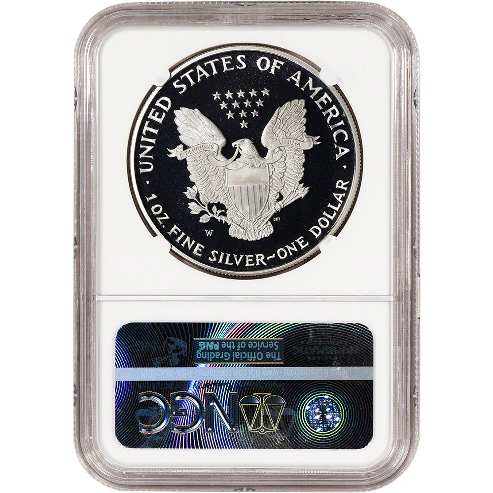 1995 W American Silver Eagle Proof - NGC PF69 UCAM [95-W-ASE-N