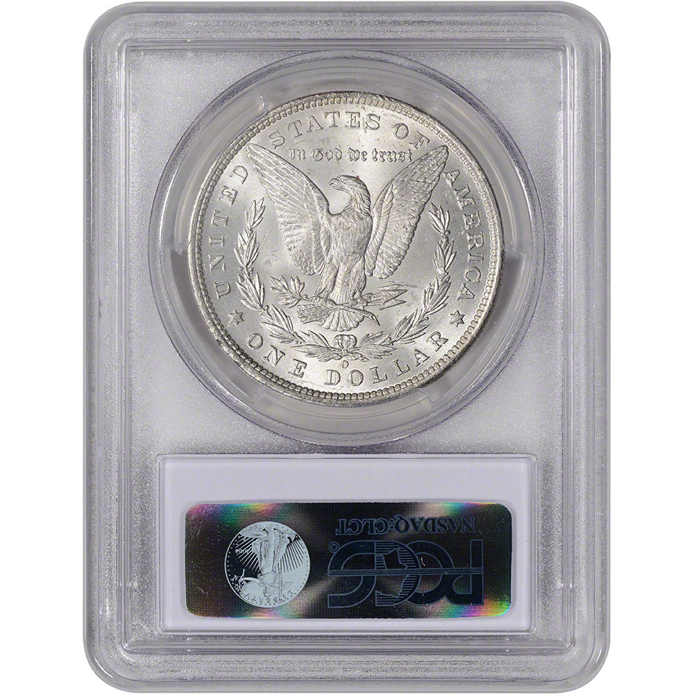 1885 O US Morgan Silver Dollar $1 - PCGS MS64 [MORGAN-85-O-P-MS64