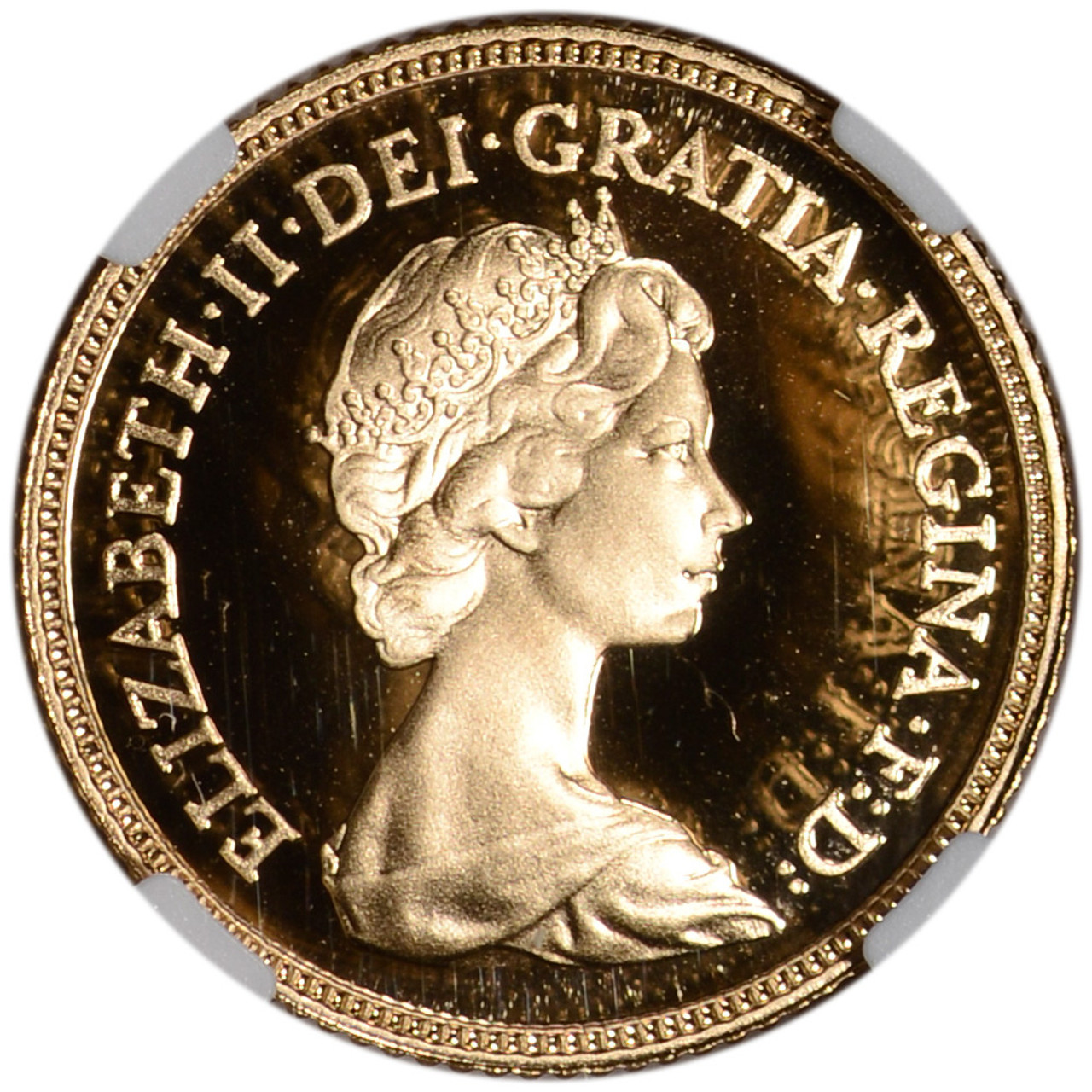 1984 Great Britain Gold 1/2 Sovereign Proof - NGC PF70 Ultra Cameo