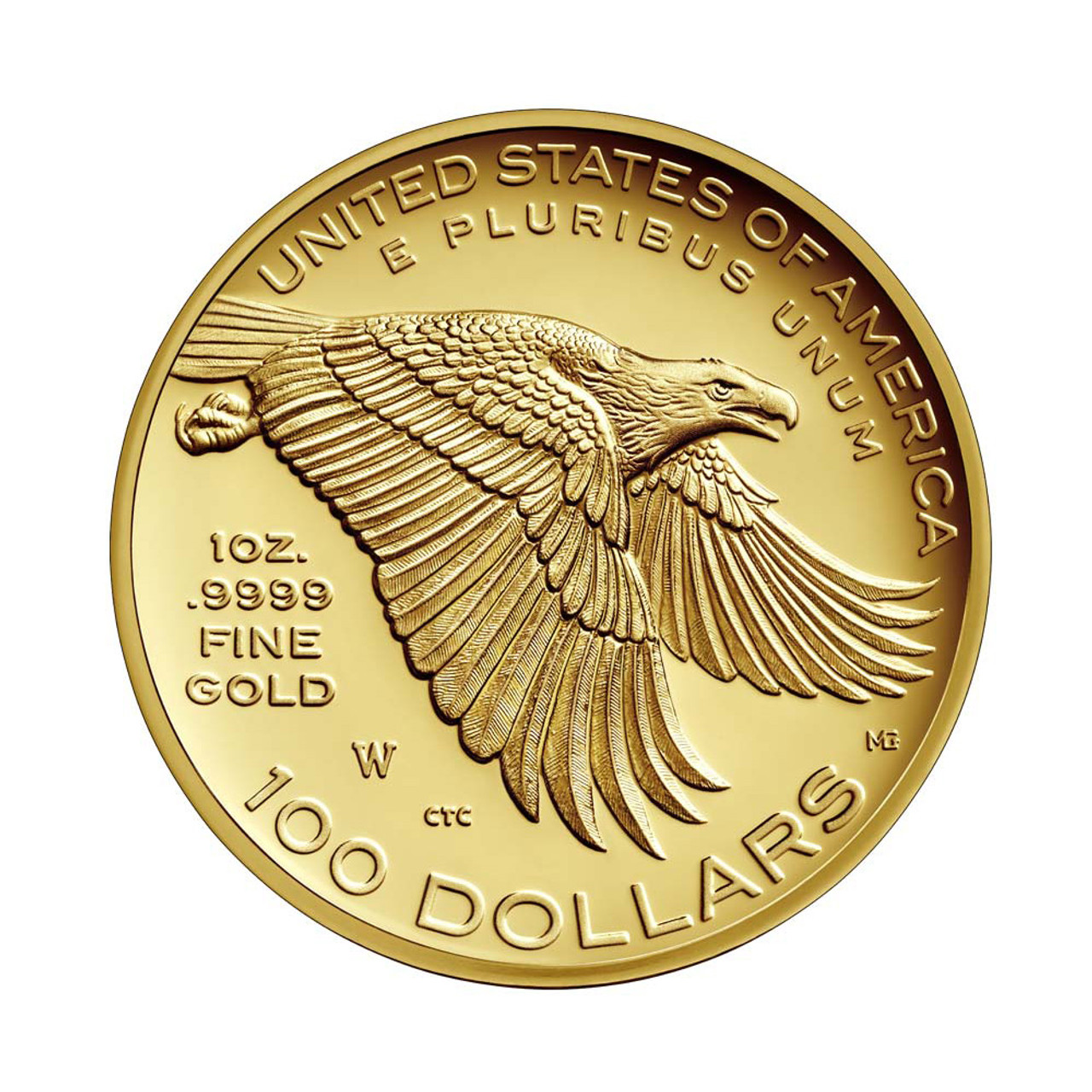 2017 American Liberty Gold High Relief 1 oz Proof $100 in OGP [US