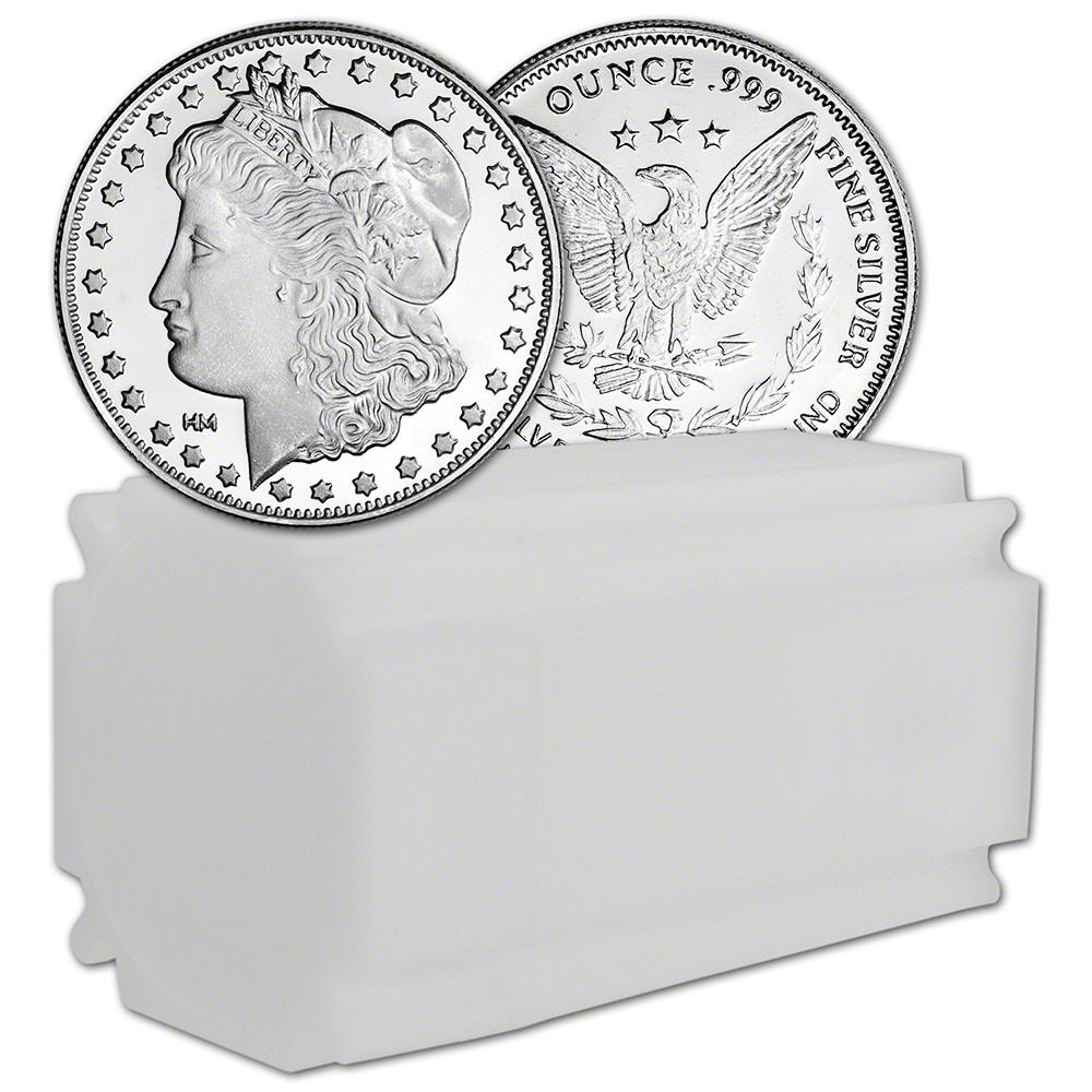 【限定250枚】リサ・パーカー Moonstruck 1oz アンティーク銀貨 TWENTY (20) 1 oz Highland Mint Silver Round Morgan Dollar .999