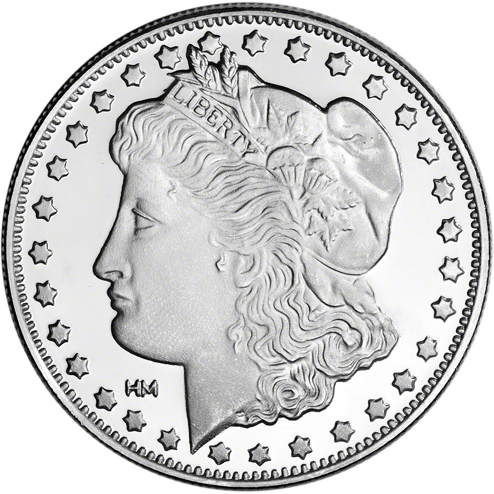 TWENTY (20) 1 oz Highland Mint Silver Round Morgan Dollar .999