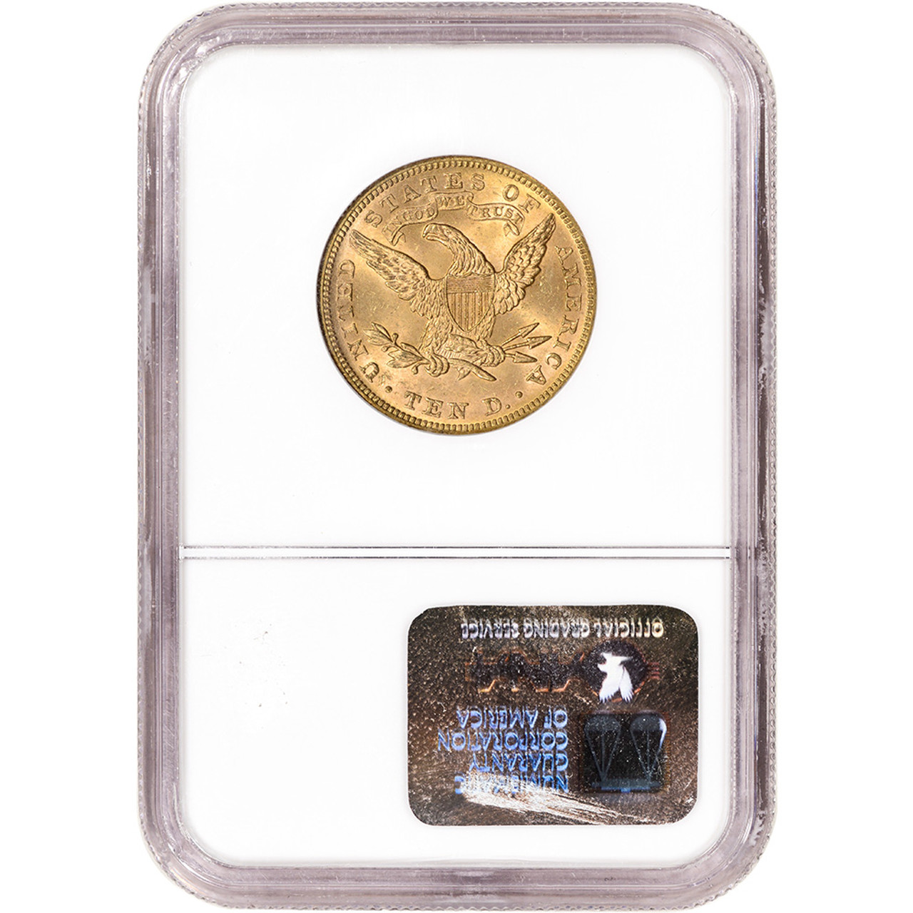 油彩『Dwelling in Change』 1893 $10 MS | Coin Explorer | NGC