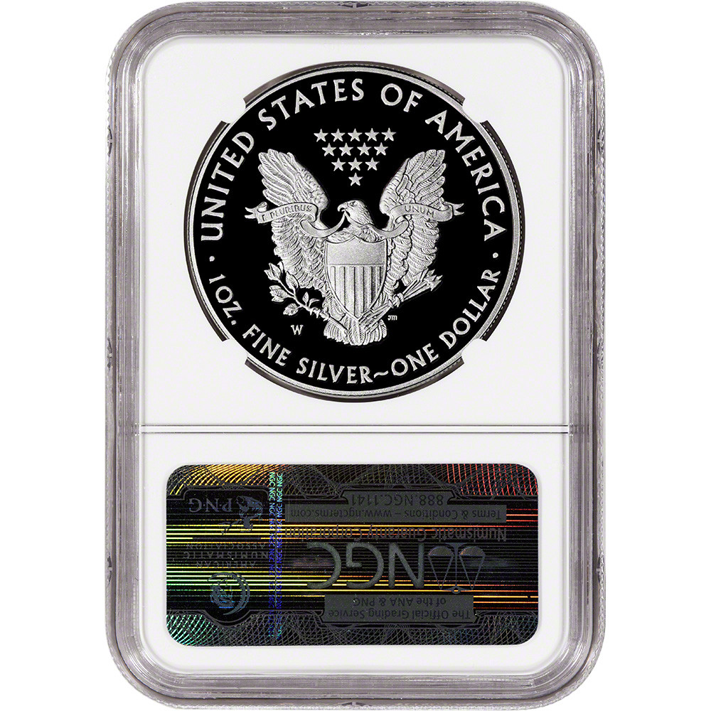 2015 W American Silver Eagle Proof - NGC PF70 UCAM First Releases