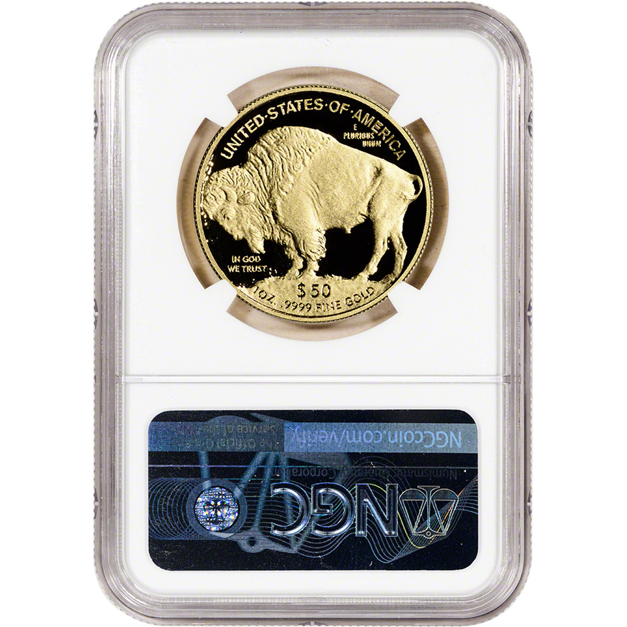 2019 W American Gold Buffalo Proof 1 oz $50 NGC PF70 UCAM [19-W