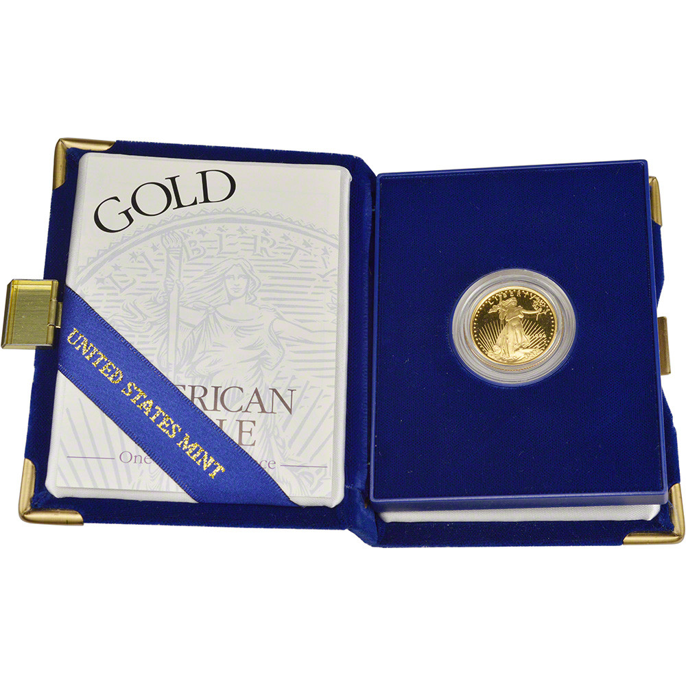 1994-W American Gold Eagle Proof (1/4 oz) $10 in OGP [US-94-W-AGE