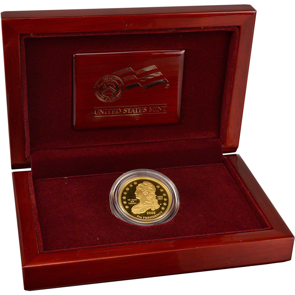 2008-W US First Spouse Gold 1/2 oz Proof $10 - Andrew