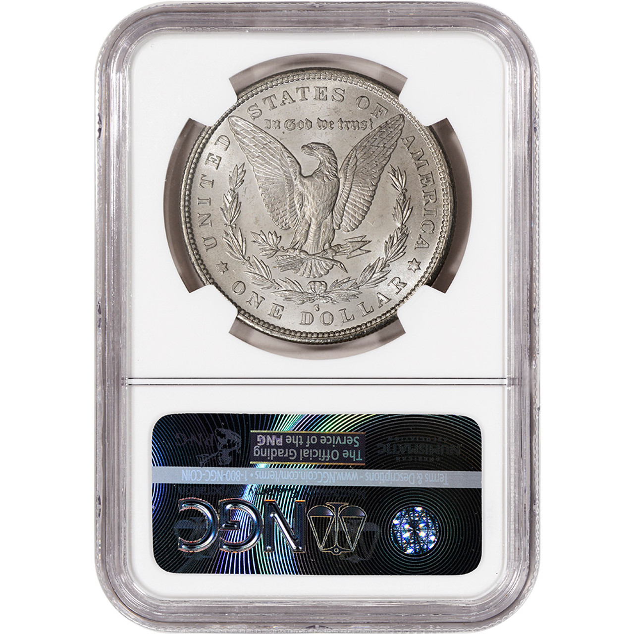1879-S US Morgan Silver Dollar $1 - NGC Brilliant