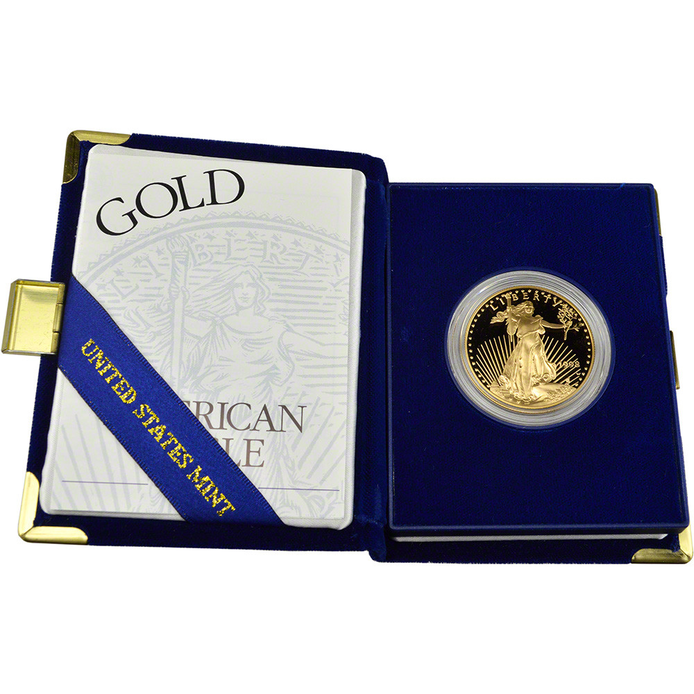 1998 W American Gold Eagle Proof 1 oz $50 in OGP [US-98-W-AGE-50