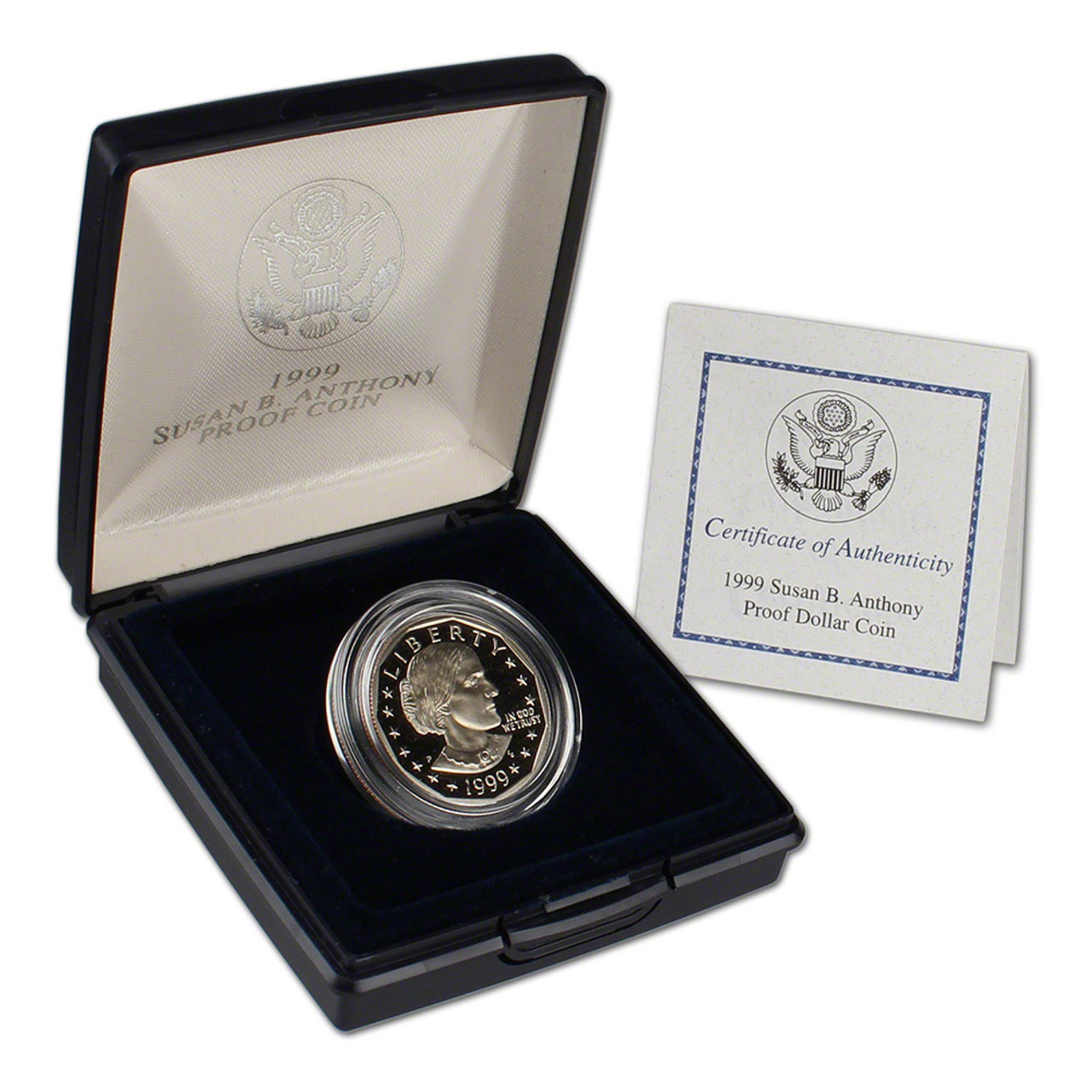 コレクション 1999 Susan B. Anthony Proof Coin 1999-P Susan B. Anthony Dollar Proof | International Coins