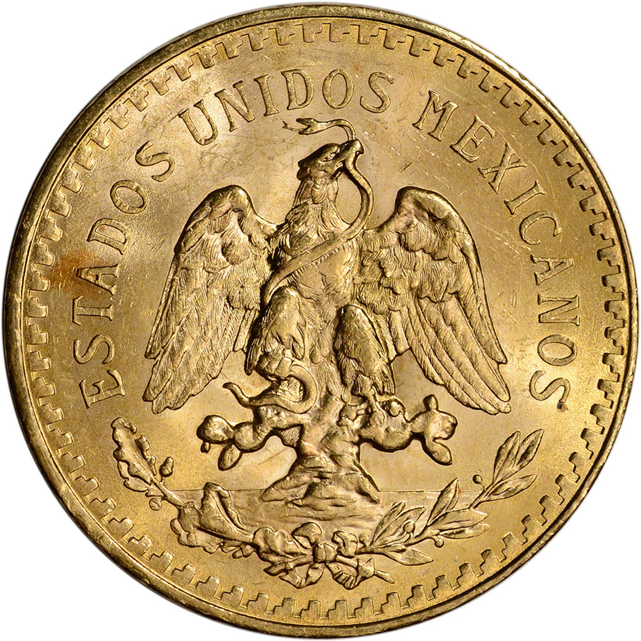 1925 Mexico Gold 50 Pesos - BU - 1.2056 oz. [25-MX-G50PESO-BU