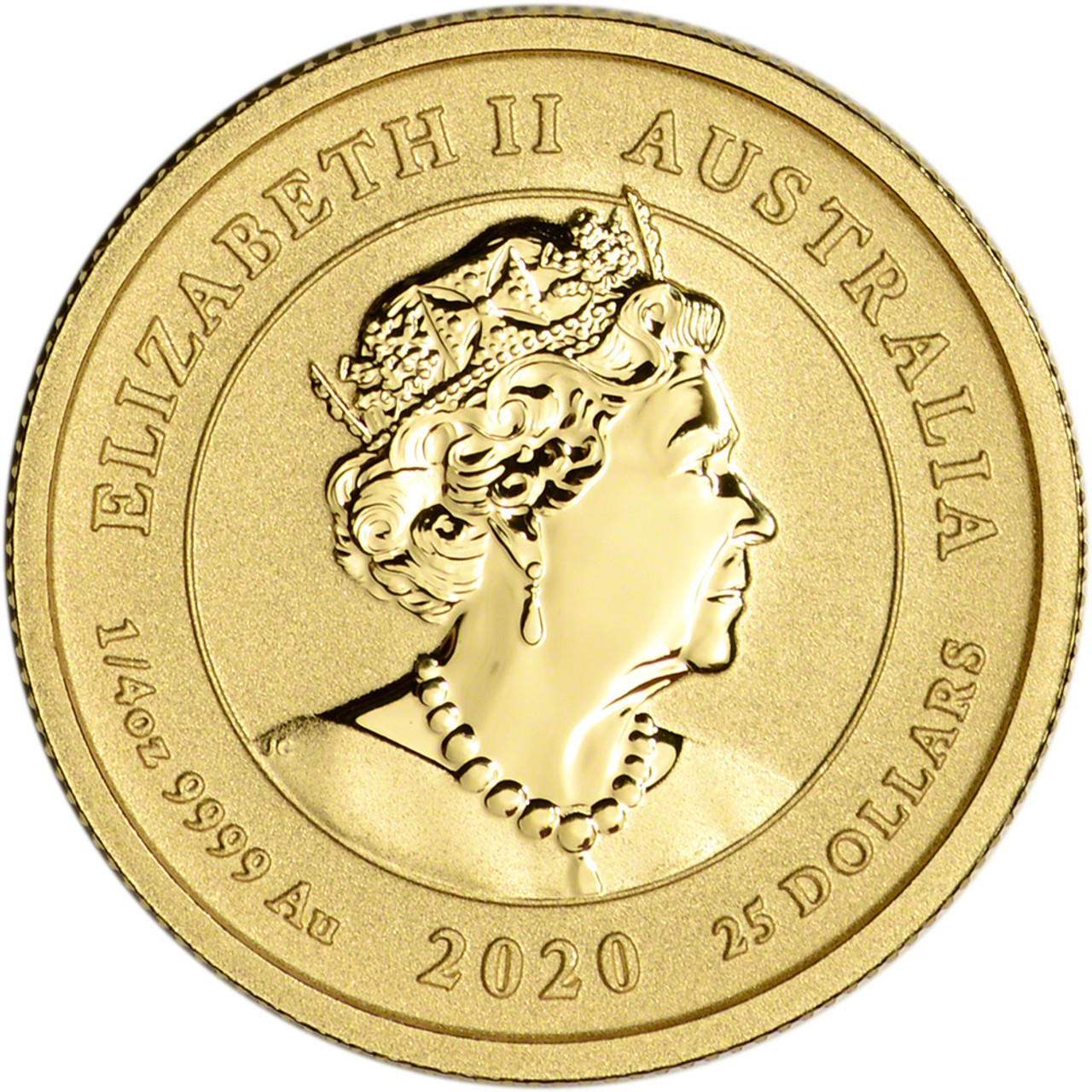 2020 P Australia Gold Striped Marlin 1/4 oz $25 - BU [20-P