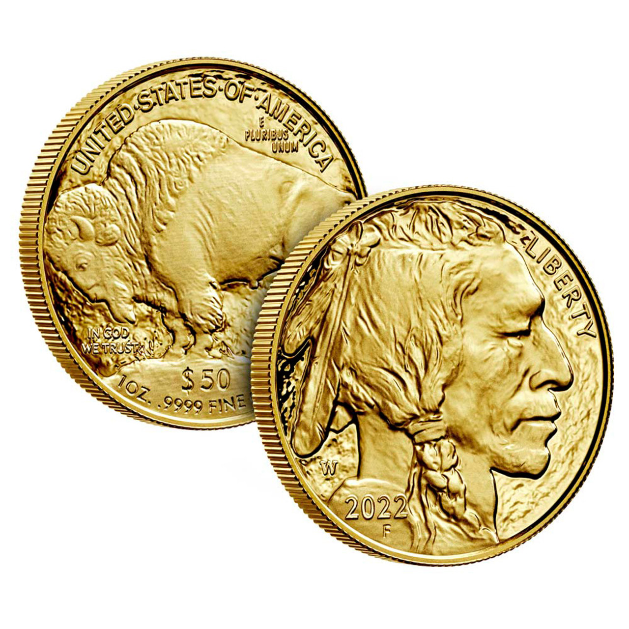 2022 W American Gold Buffalo Proof 1 oz $50 in OGP [US-22-W-BUFF