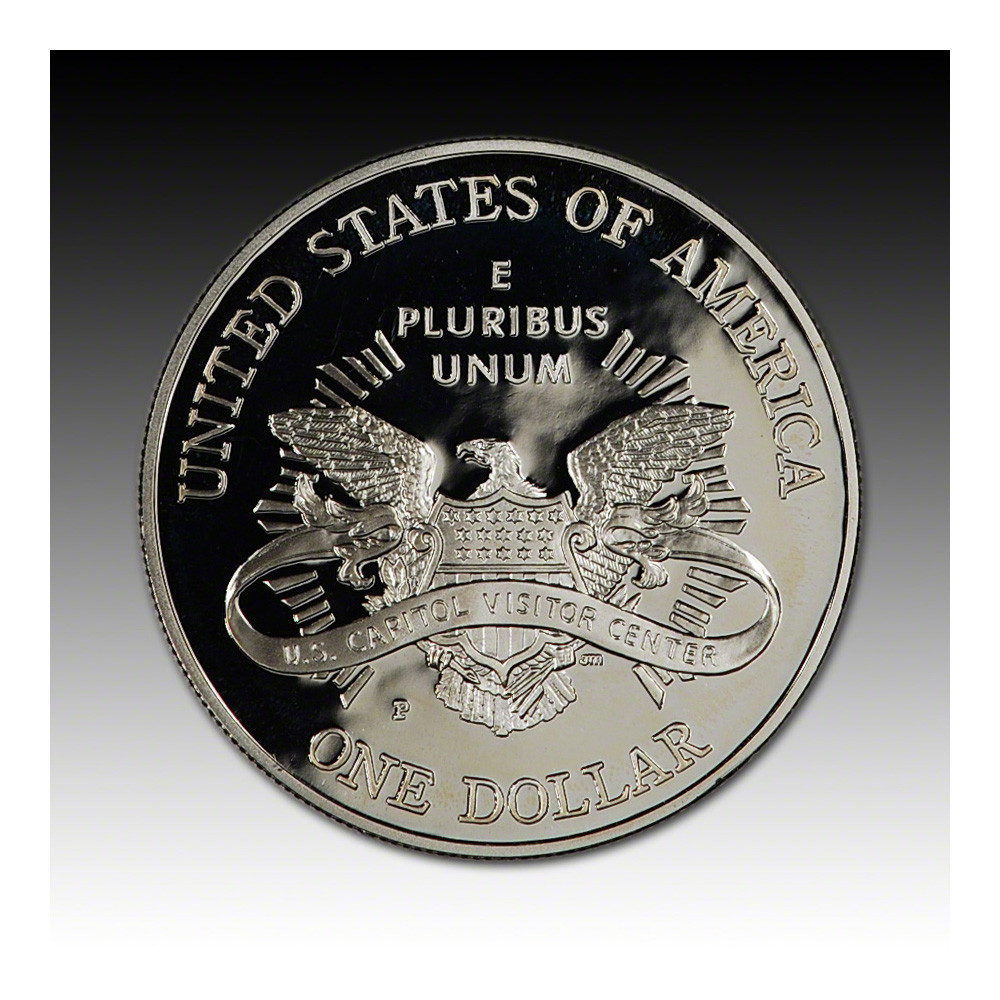 2001-P US Capitol Visitor Center Commemorative Proof Silver Dollar