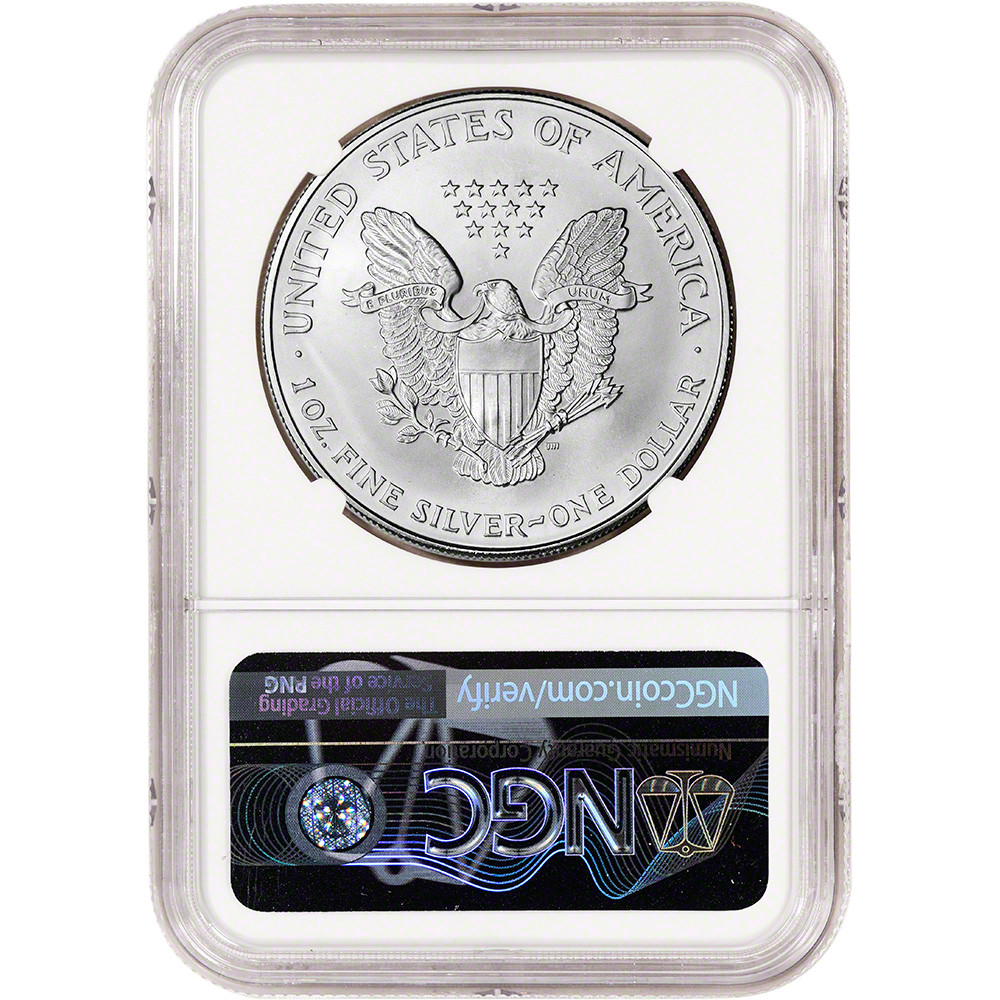 1995 American Silver Eagle - NGC MS69 [95-ASE-N-MS69] - Liberty Coin