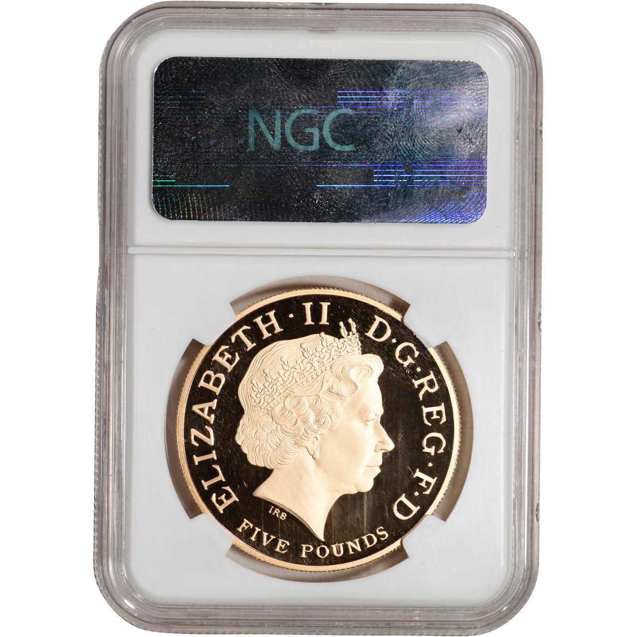 2010 Great Britain Gold Olympics Countdown Proof £5 - NGC PF70 UCAM [WG ...