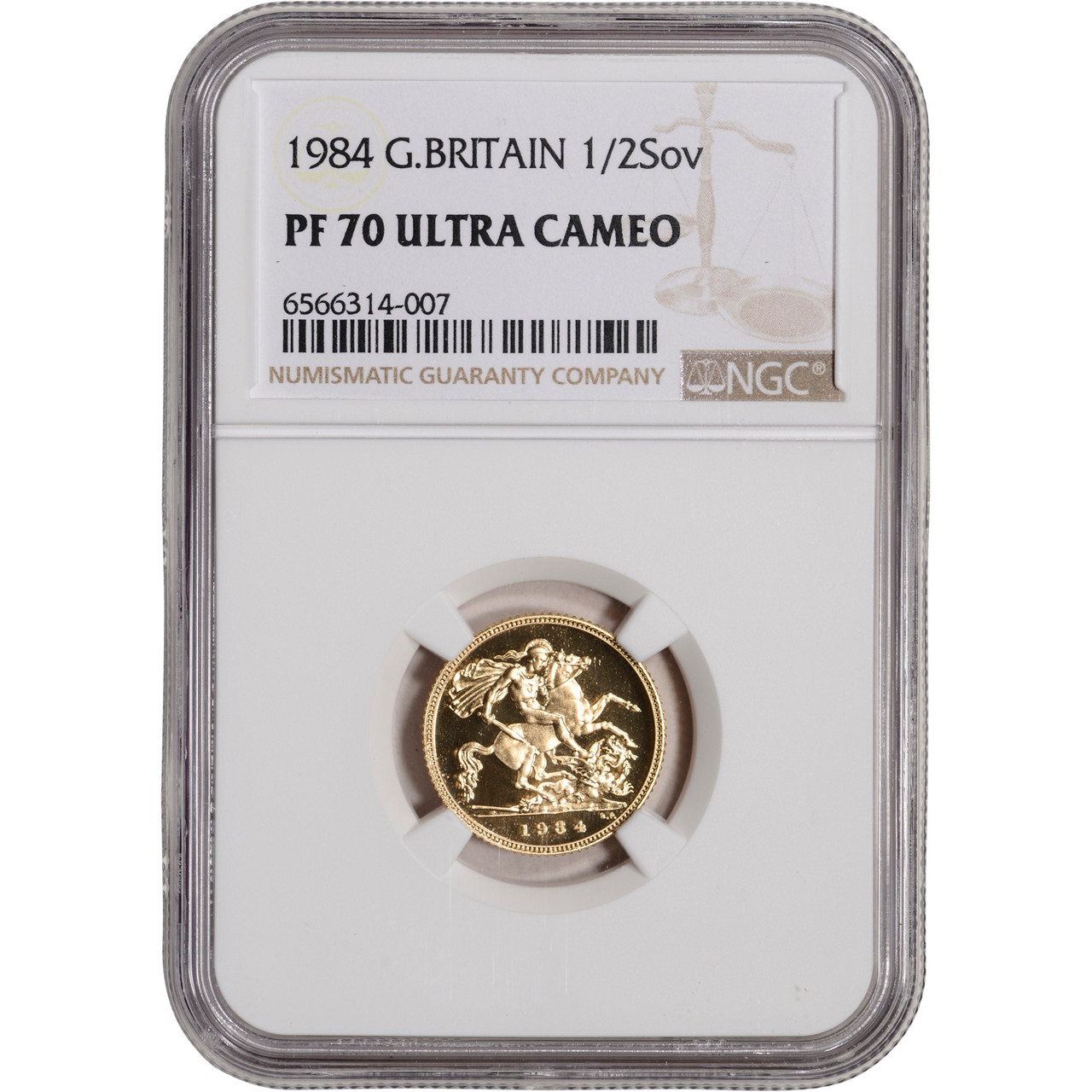 コレクション 1984 G.BRITAIN 1 Sov PF 70 ULTRA CAMEO Great Britain 1984 Sovereign Gold NGC PF70 ULTRA CAMEO SKU#2513 | eBay