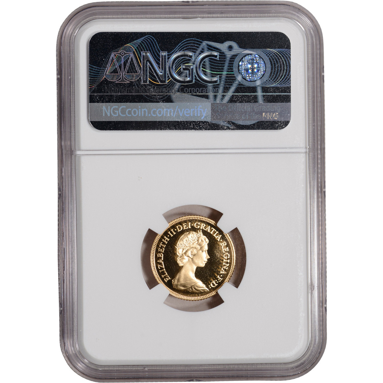 1984 Great Britain Gold 1/2 Sovereign Proof - NGC PF70 Ultra Cameo