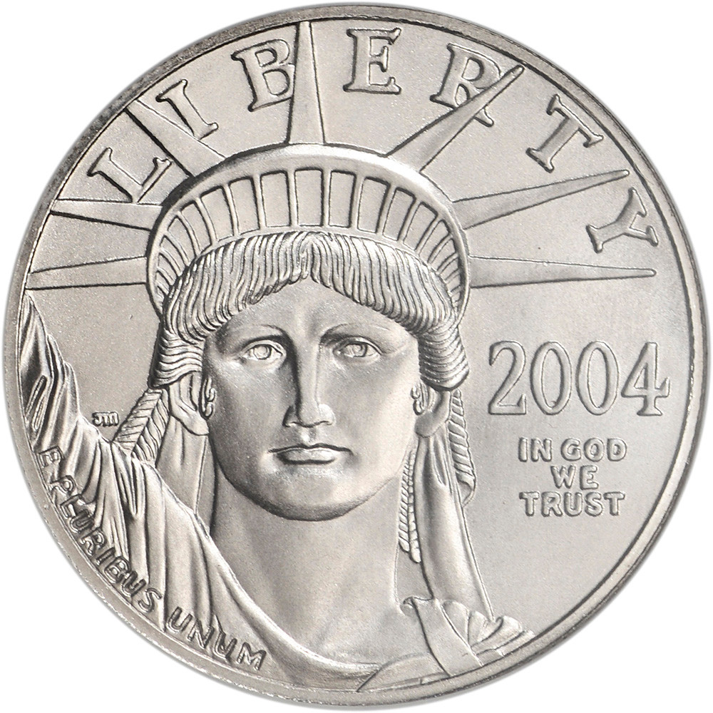 2004 American Platinum Eagle 1 oz $100 - NGC MS69 [04-APE-100-N