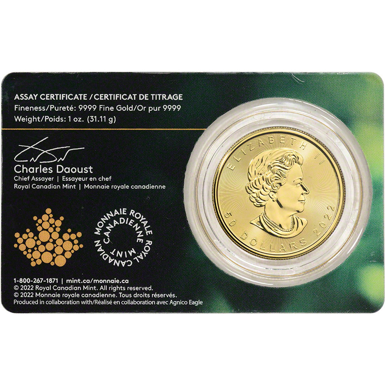 ⭐️激レア❣️ホログラム⭐️】ROYAL CANADIAN MINT 50 Cent - 旧貨幣 ...